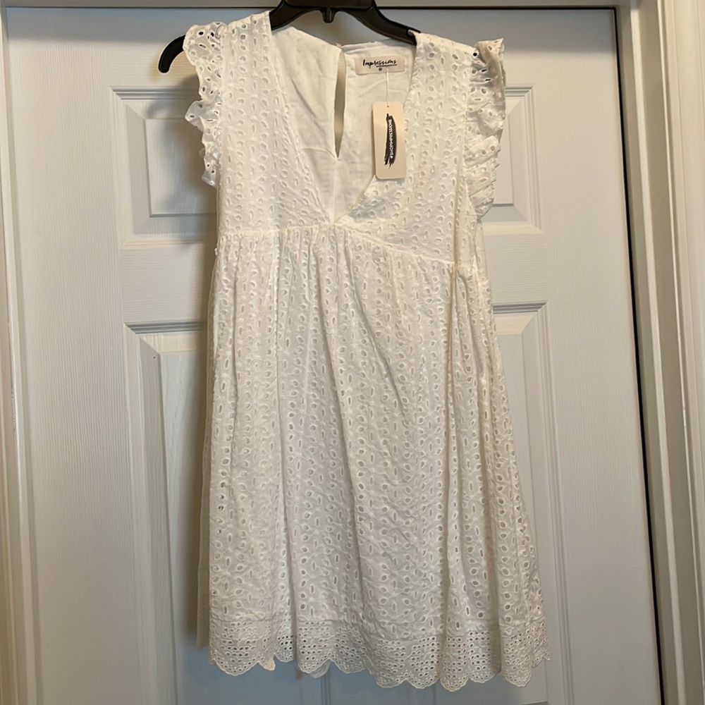 White dress